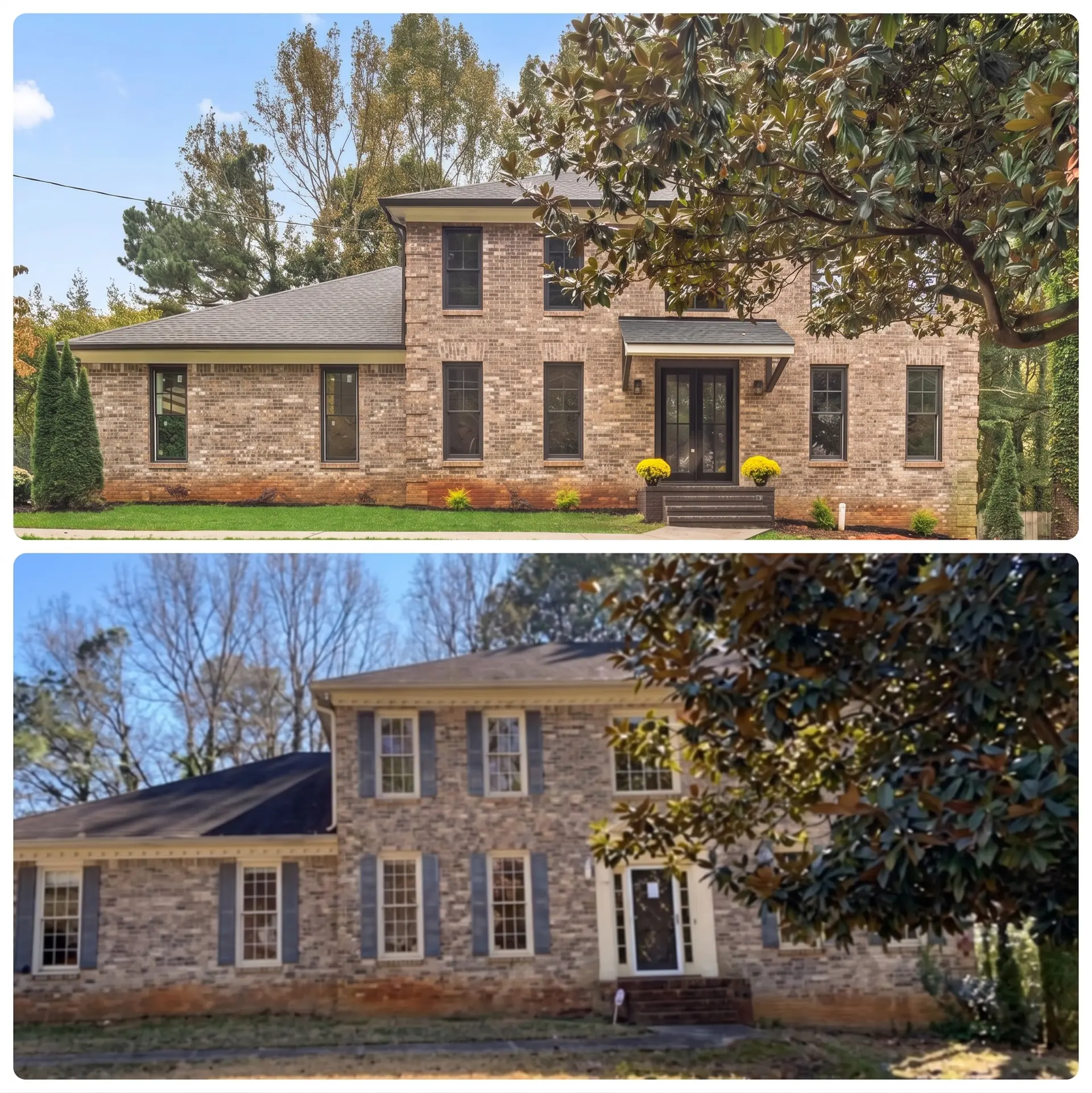 Residential roofing and gutter transformation